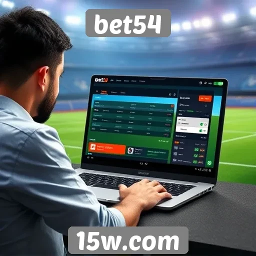 Experiência do usuário no bet54 e sua interface